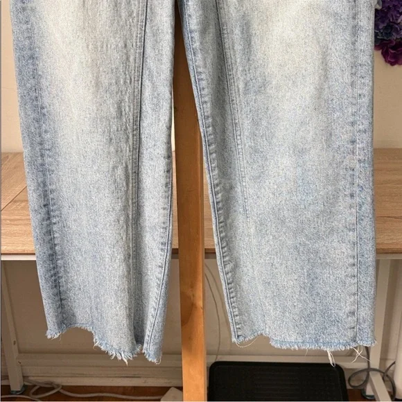 Free People Relaxed Straight Slouch Jeans - Picture 10 of 14